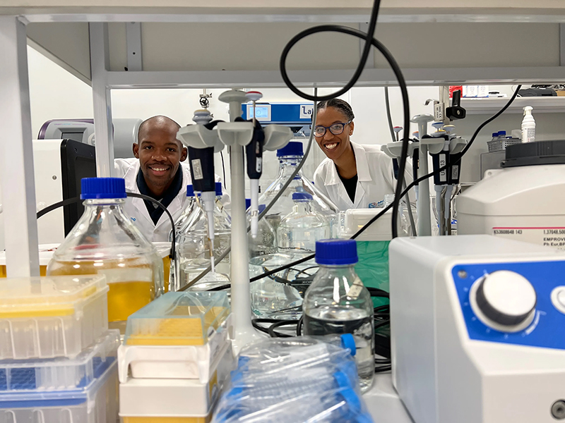 The Afrigen Biologics mRNA Hub.